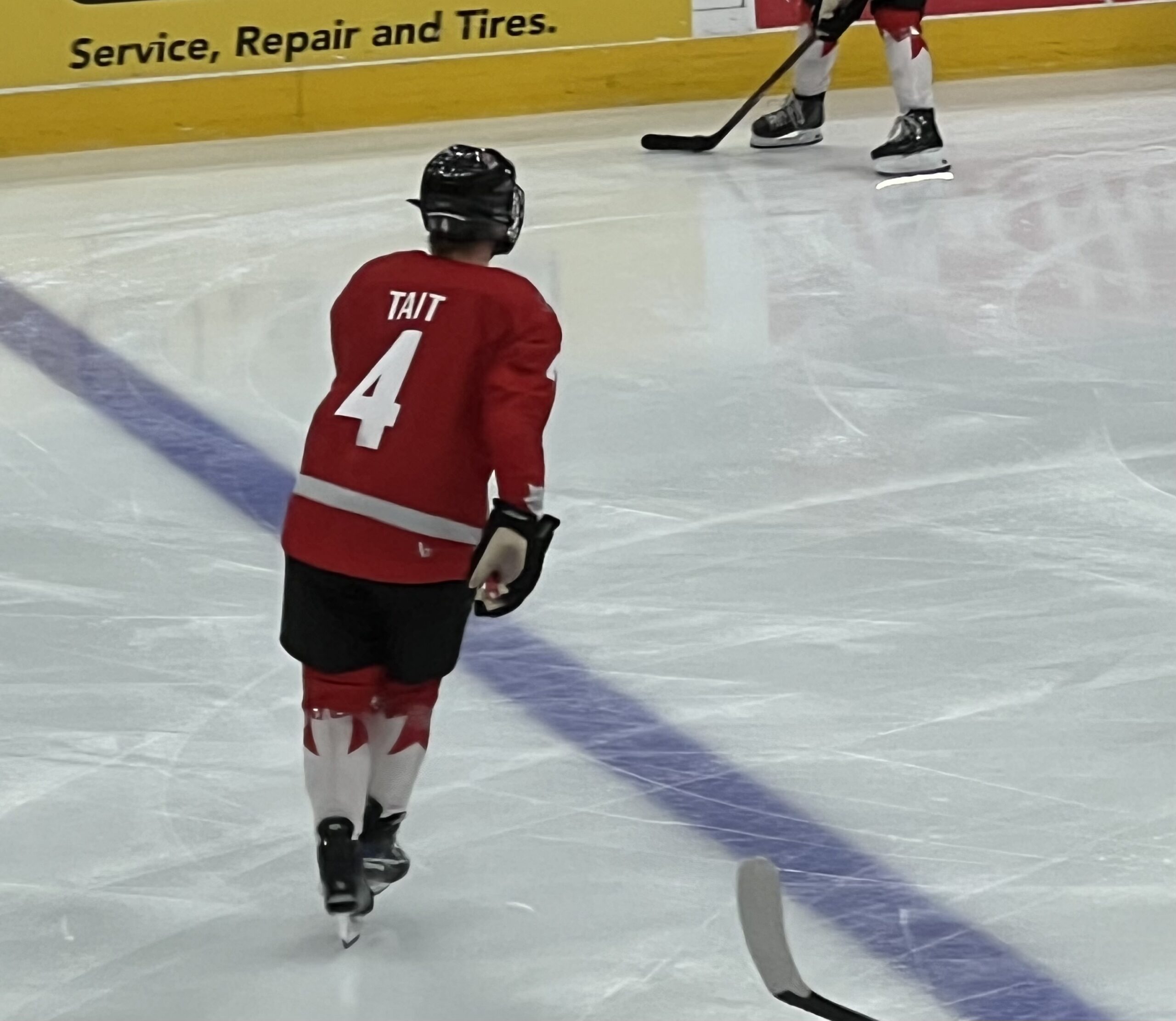 Boston Tait (#4) (Photo By: Josh Libfeld/Draft Prospects Hockey)