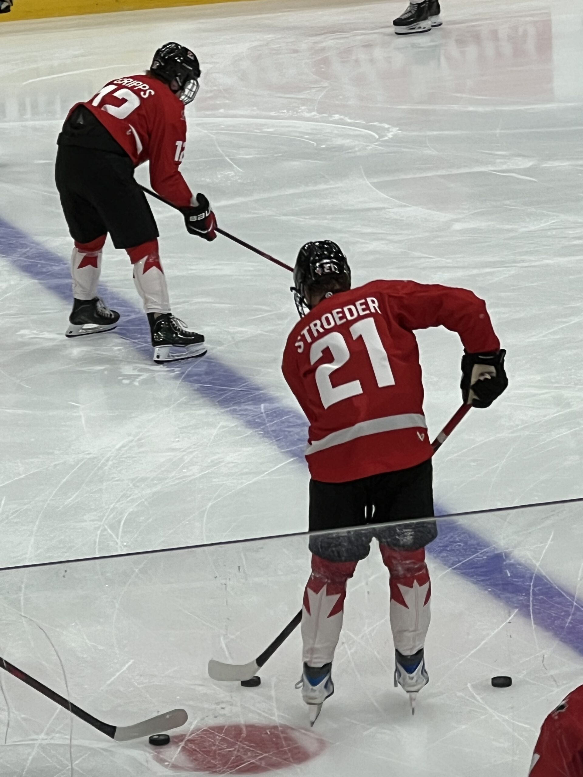 Kayden Stroeder #21 (Photo By: Josh Libfeld/Draft Prospects Hockey)
