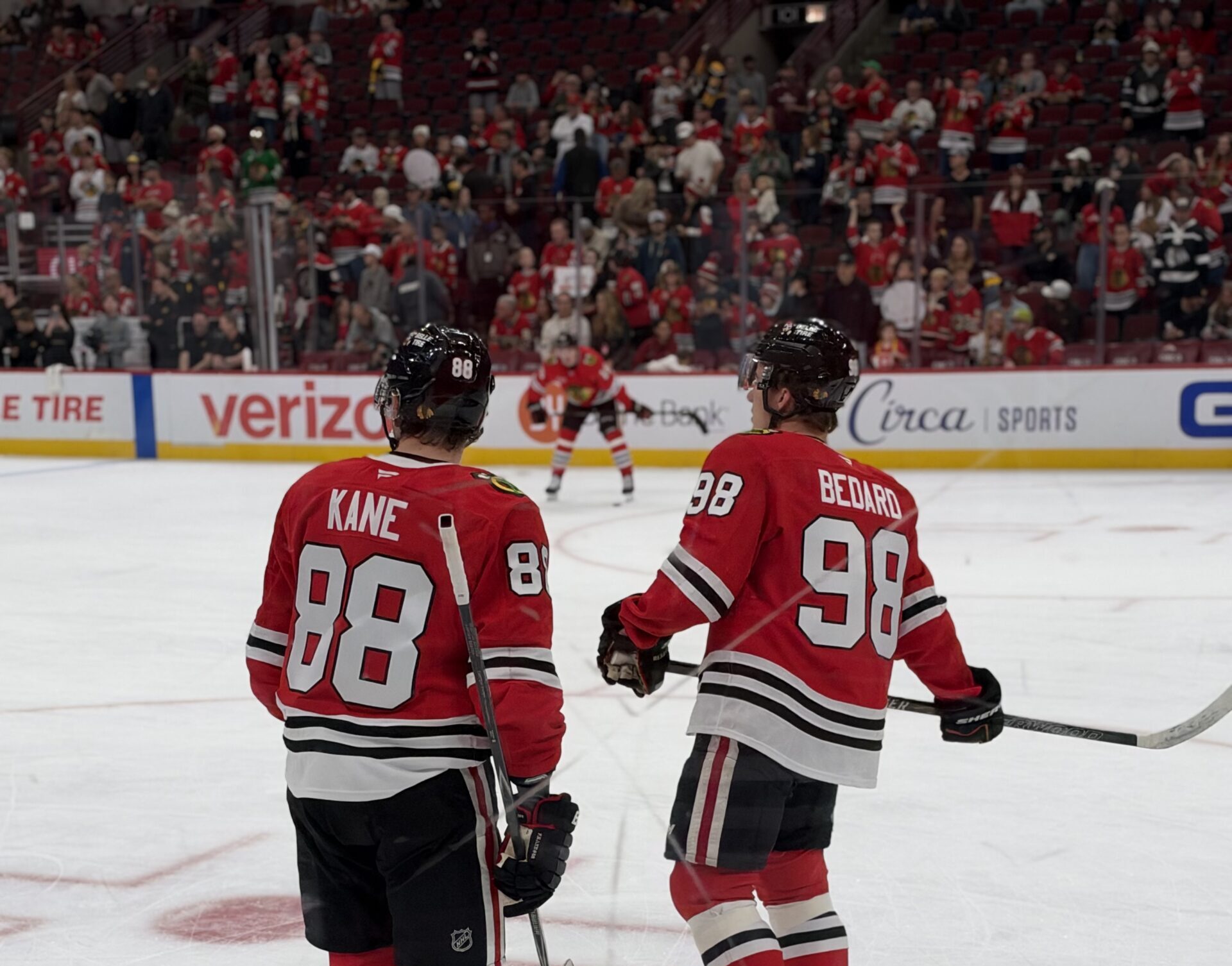 The Blackhawks’ have four solid lines, but there is still one big issue